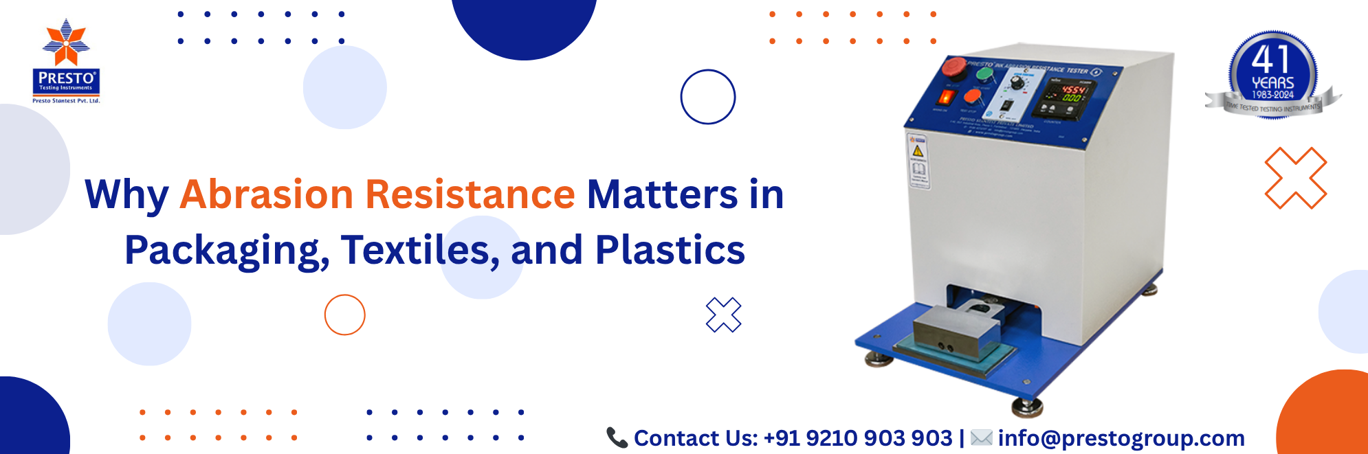 Why Abrasion Resistance Matters in Packaging, Textiles, and Plastics